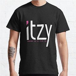 Itzy T-Shirts - Itzy KPOP Girl Group Dalla Dalla Classic T-Shirt RB1201