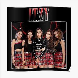 Itzy Posters- ITZY Vintage  Poster RB1201