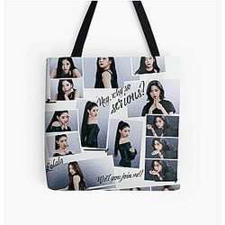 Itzy Bags - ITZY - Cheshire 4 Cuts (2) All Over Print Tote Bag RB1201