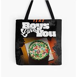 Itzy Bags - ITZY - Boys Like You Poster All Over Print Tote Bag RB1201