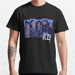 Itzy T-Shirts - ITZY Classic T-Shirt RB1201