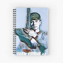 Ivan Cornejo - Esta Dañado Song Best line_Icy edit Spiral Notebook