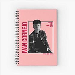 Ivan Cornejo - Alma Vacía and Dañado Album Cover Design  Spiral Notebook