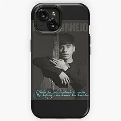 Ivan Cornejo - Esta Dañado Song Best line_Blue Highlight iPhone Tough Case