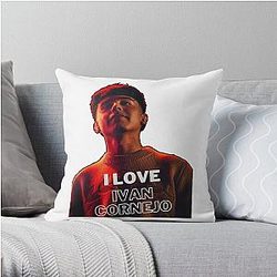I love Ivan Cornejo Throw Pillow