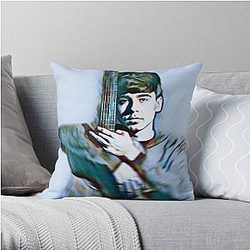 Ivan Cornejo - Esta Dañado Song Best line_Icy edit Throw Pillow