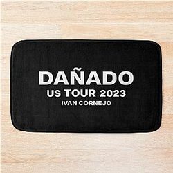 Ivan Cornejo Merch Danado Us Tour Bath Mat