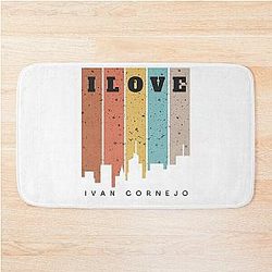 Ivan Cornejo alma vacia lovers Bath Mat