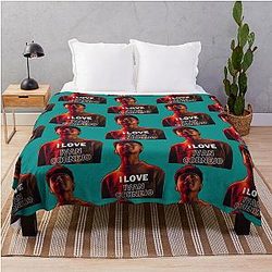 I love Ivan Cornejo Throw Blanket