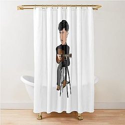Ivan Cornejo With Guitar Shower Curtain