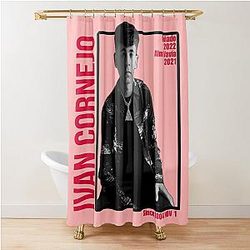 Ivan Cornejo - Alma Vacía and Dañado Album Cover Design  Shower Curtain