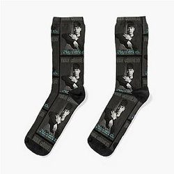 Ivan Cornejo - Esta Dañado Song Best line_Blue Highlight Socks