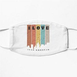 Ivan Cornejo alma vacia lovers Flat Mask