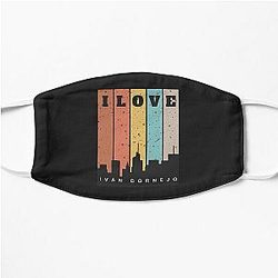 Ivan Cornejo alma vacia lovers Flat Mask
