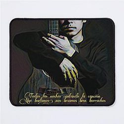 Ivan Cornejo - Esta Dañado Song Best line_PurpYellow Mouse Pad