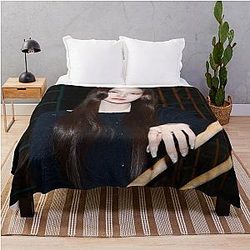 Mai Izna Throw Blanket