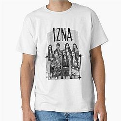 Izna Kpop Girl Group Cozy Y2K Vintage Design Classic T-Shirt