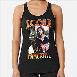 J Cole Vintage 90s Racerback Tank Top