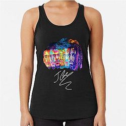 Evolution of J Cole Racerback Tank Top
