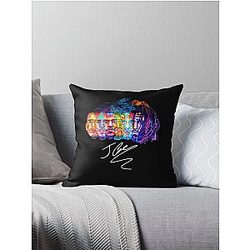 Evolution of J Cole For Fans Throw Pillow