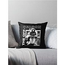 J Cole Rapper Vintage Rap Music Throw Pillow