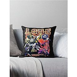 Evolution of J. Cole Throw Pillow