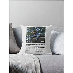 2014 Forest Hills Drive by J Cole Album Poster Throw Pillow
