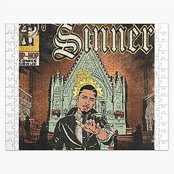 J Cole - Born Sinner Comic Book Jigsaw Puzzle