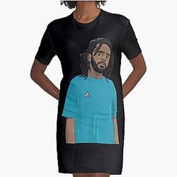 J Cole J Cole  Graphic T-Shirt Dress