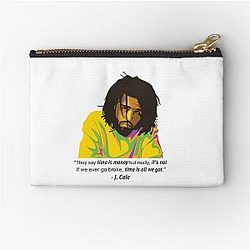 J. COLE: Introspective Rapper and Storyteller   Zipper Pouch