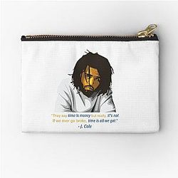 J. COLE: Introspective Rapper and Storyteller   Zipper Pouch