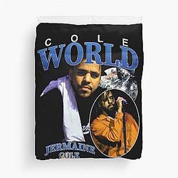 J. Cole Cole World Duvet Cover