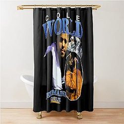 J. Cole Cole World Shower Curtain