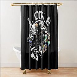 J. Cole Streetwear Gifts Shower Curtain