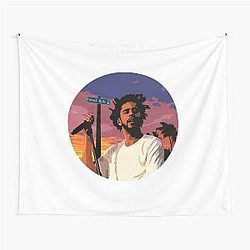J Cole Forest Hills Drive Artwork II Tapestry