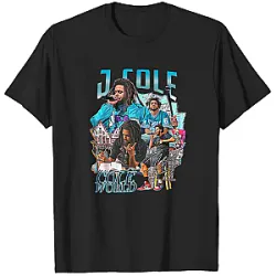 J. Cole T-shirts – Signature Cole World Tour Collage Graphic