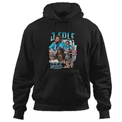 J. Cole Hoodies – Signature Cole World Tour Collage Graphic