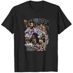 J. Cole T-shirts – The Off-Season Tour Collage Print