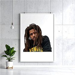 J. Cole Interscope Records J. Cole Posters