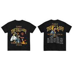 The Fall Off Tour 2026 Classic Graphic PTTT0203 J. Cole T-Shirts