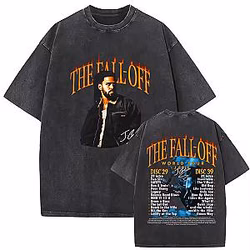 The Fall Of 2026 Tour With List Performance DTNK0505 Washed J. Cole T-Shirts