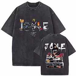 New Design In 2026 DTNK0405 Washed J. Cole T-Shirts