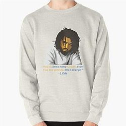 J. COLE: Introspective Rapper and Storyteller   Pullover Sweatshirt