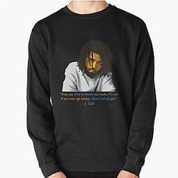J. COLE: Introspective Rapper and Storyteller   Pullover Sweatshirt