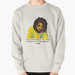 J. COLE: Introspective Rapper and Storyteller   Pullover Sweatshirt