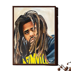 Oil Painting Print DTNK3105 J. Cole Posters