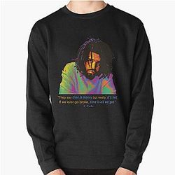 J. COLE: Introspective Rapper and Storyteller   Pullover Sweatshirt