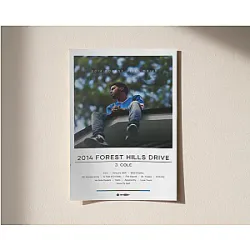 2014 Forest Hills Drive DTNK0607 J. Cole Posters