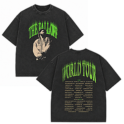 J Cole Tour Neon Face HTCT1307i J. Cole T-Shirts
