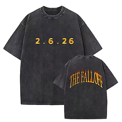 The Fall Off 2026 With Him DTNK2707 Washed J. Cole Sweatshirts
